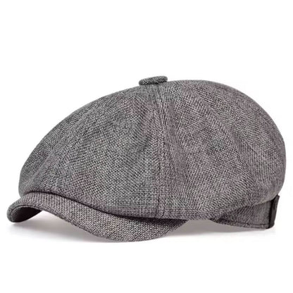 Béret Gavroche en tweed tissé | MULHOUSE