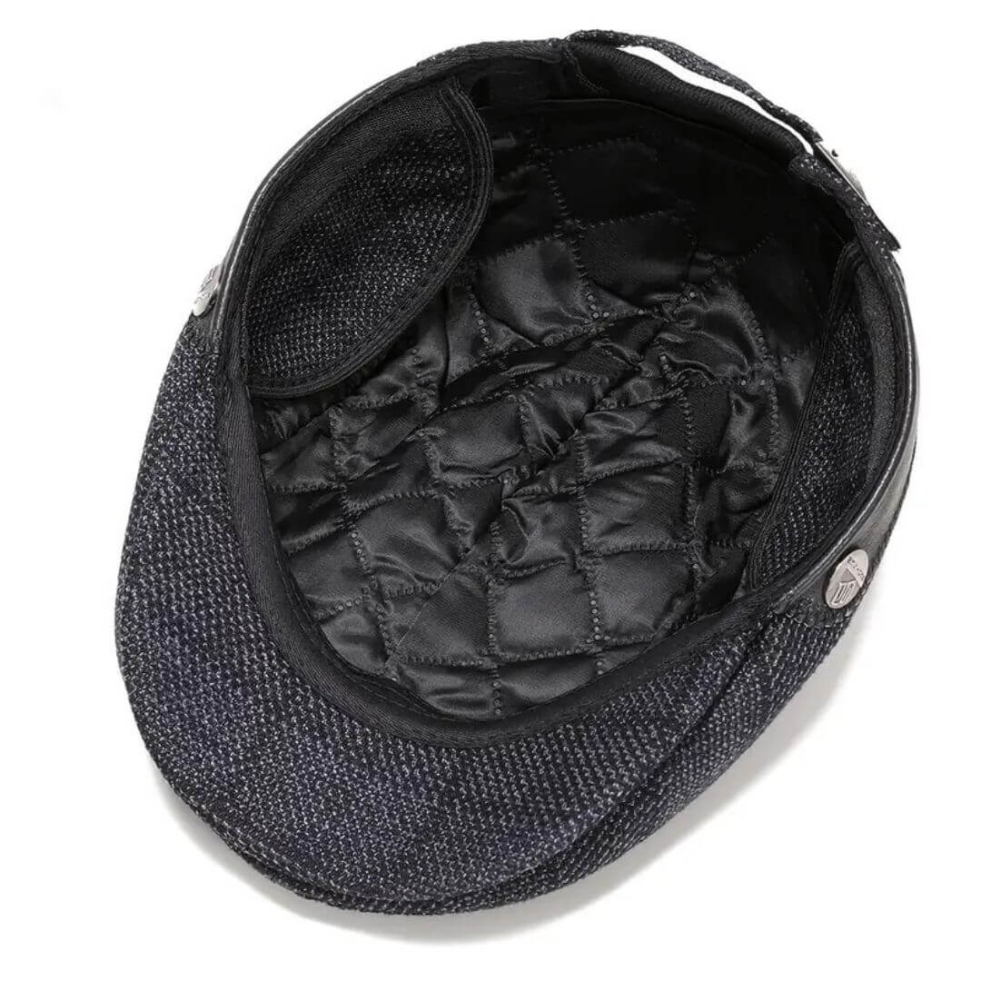 Béret plat en mélange de laine | GRENOBLE