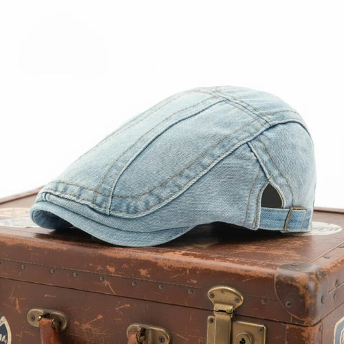 Casquette en denim et coton | COPENHAGUE