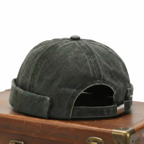 Casquette sans visière en denim | BROOKLYN