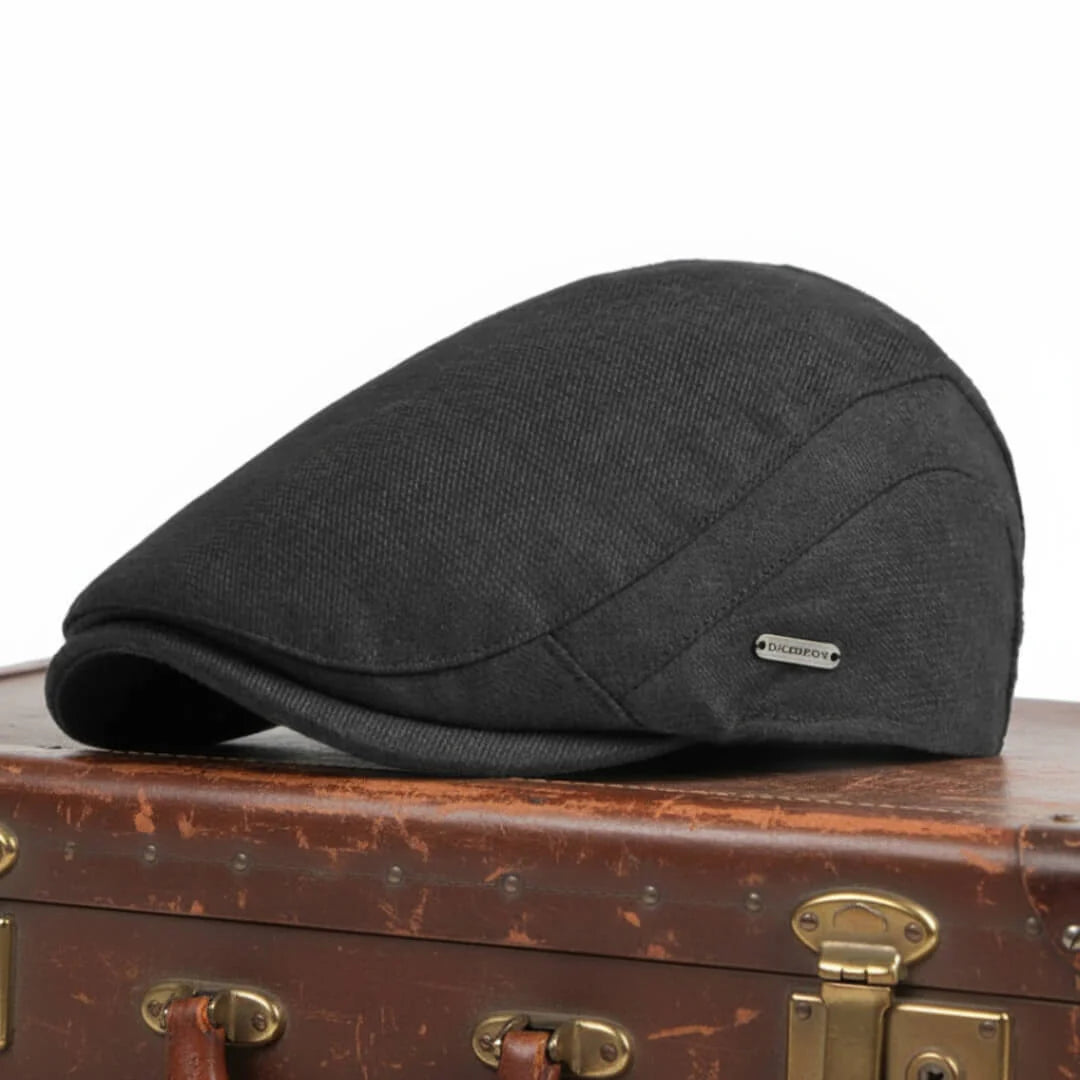 Béret plat en coton | VANCOUVER