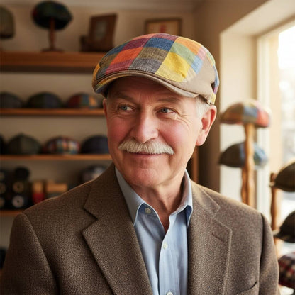 Casquette de conduite à carreaux | DEAUVILLE