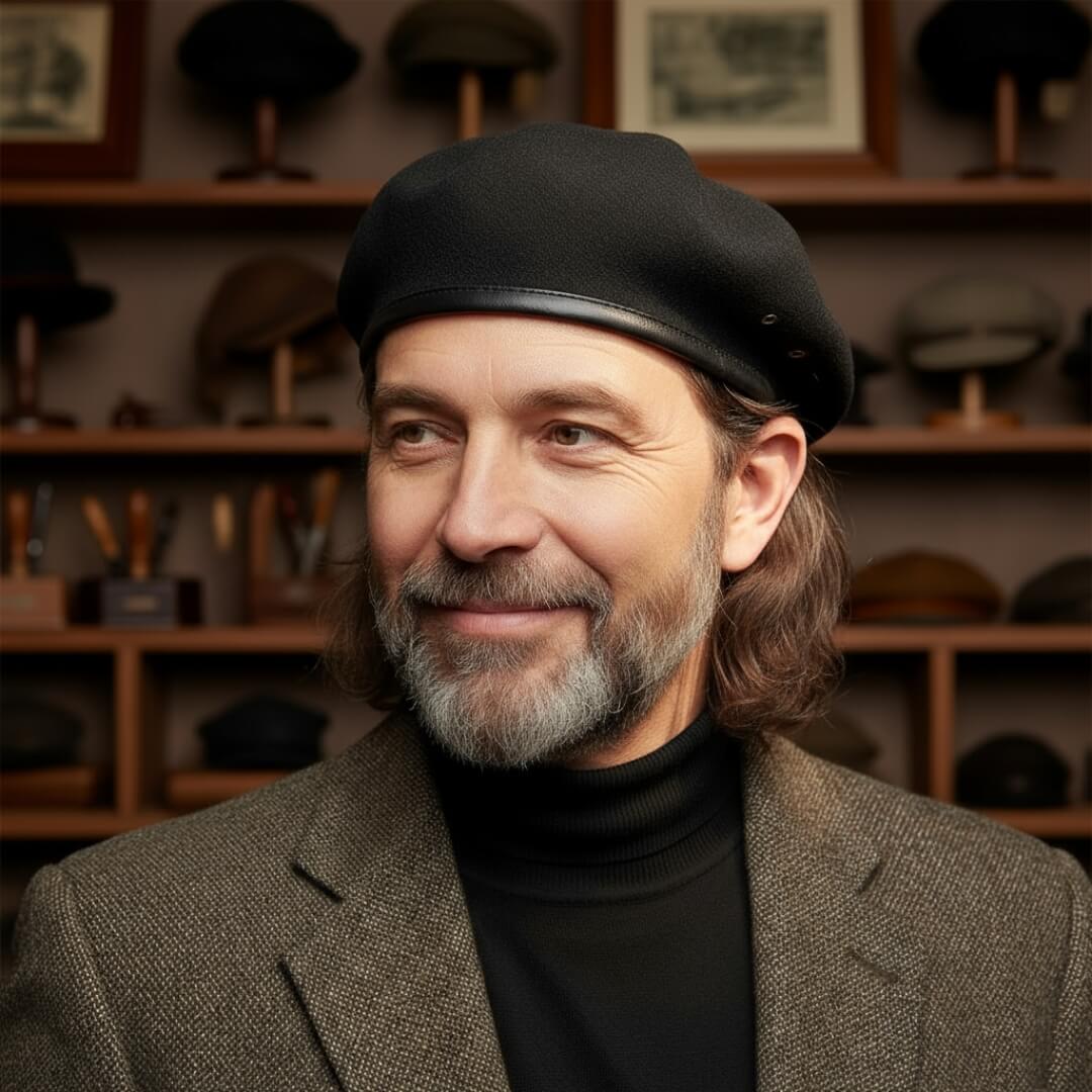 Béret militaire en mélange de laine | VERDUN