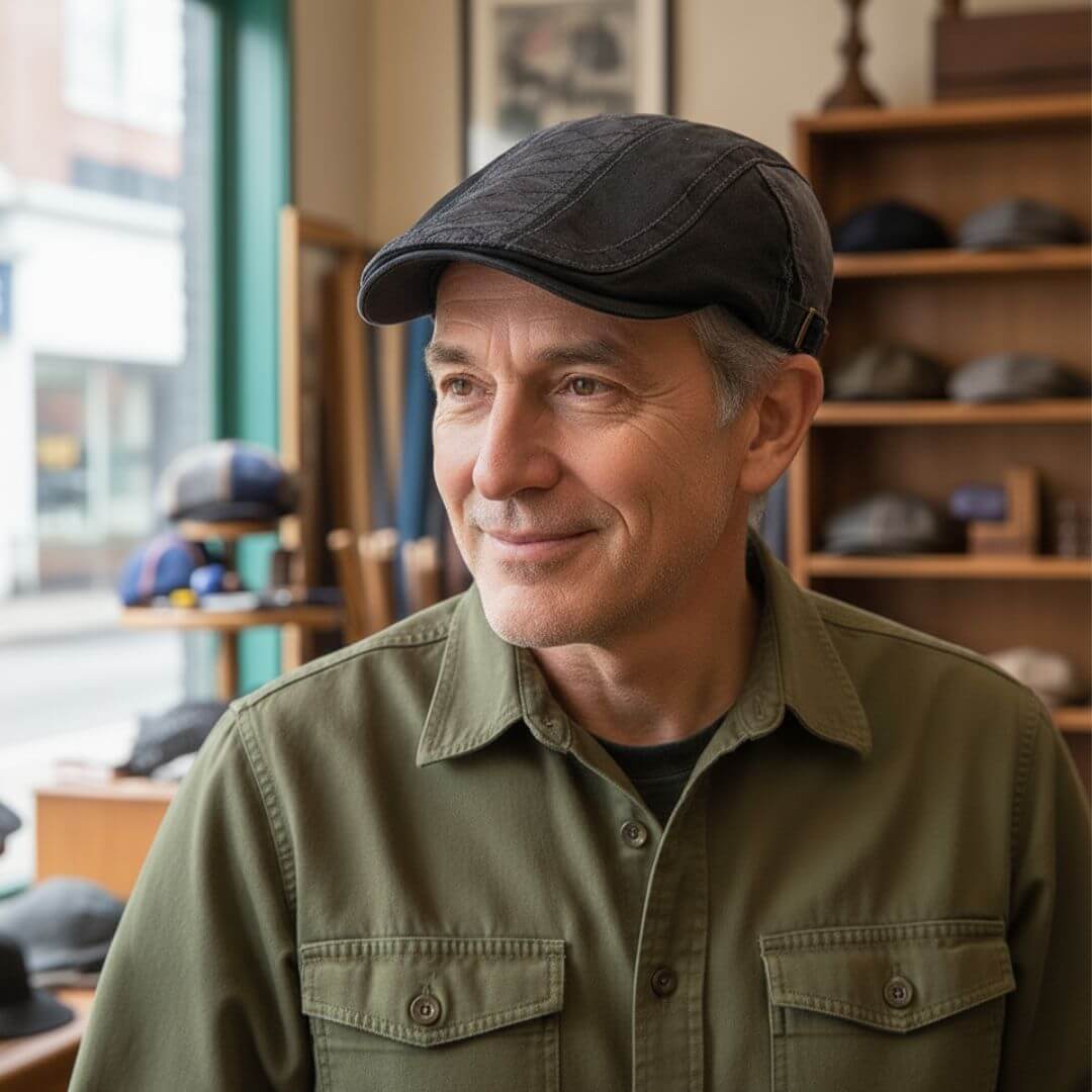 Béret de conduite à empiècements | BORDEAUX