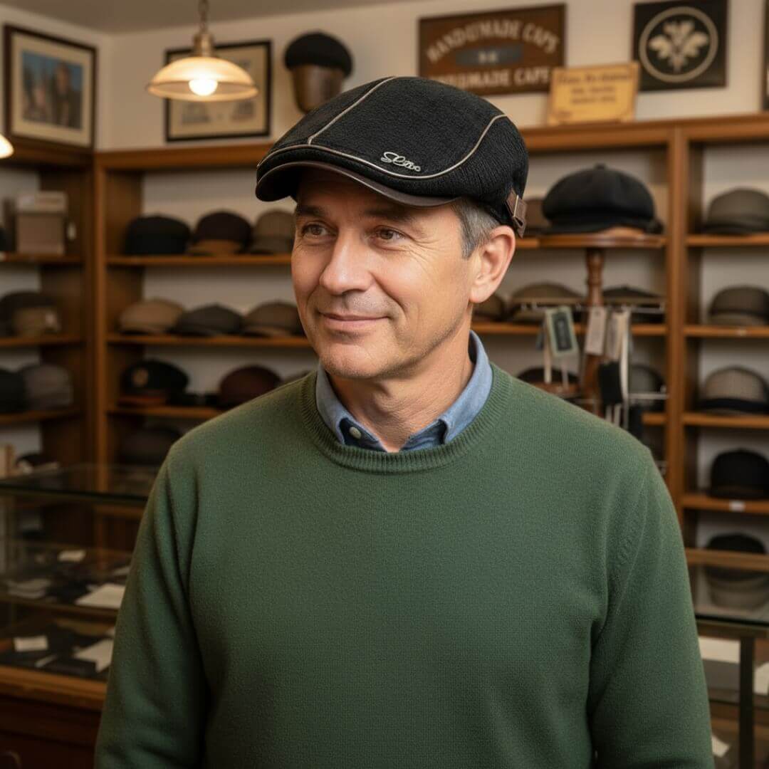 Béret plat tricoté | LISBONNE